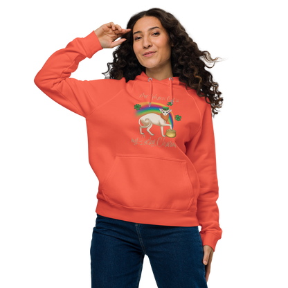 "MY SPHYNX IS MY LUCKY CHARM" WOMEN'S ECO HOODIE