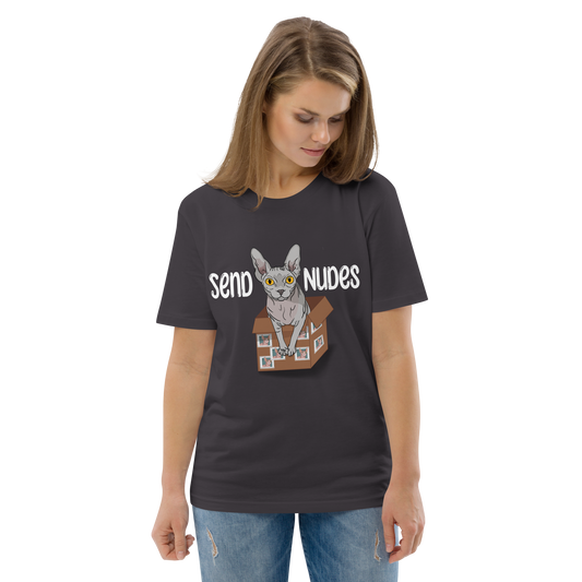 "SEND NUDES" UNISEX ECO TEE