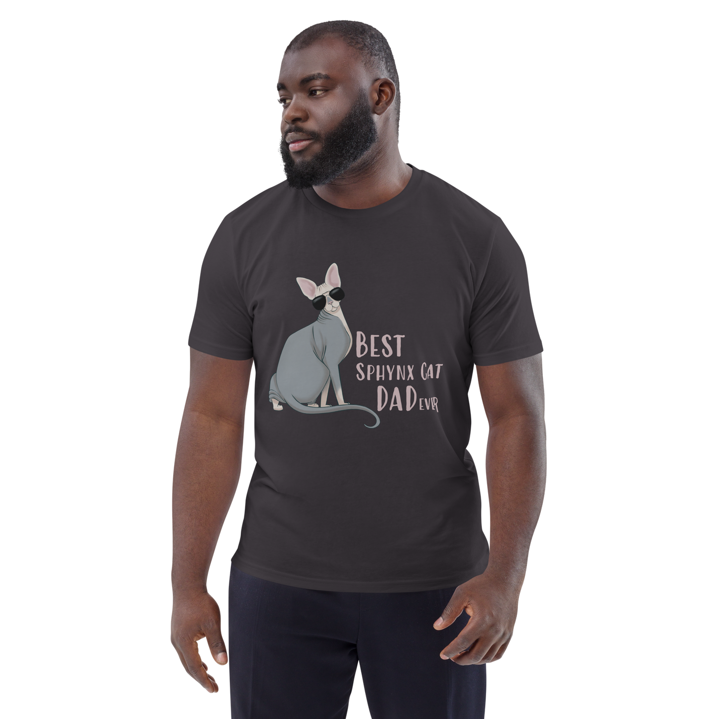 "BEST SPHYNX CAT DAD" UNISEX ECO TEE