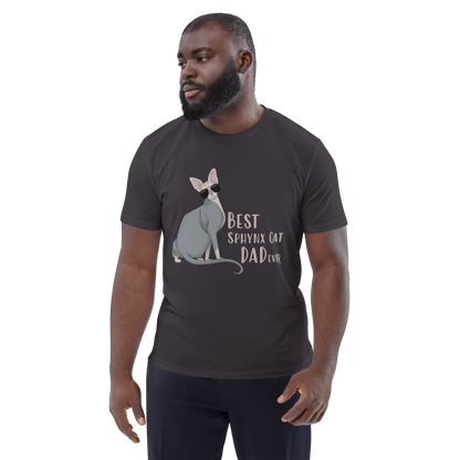 "BEST SPHYNX CAT DAD" UNISEX ECO TEE