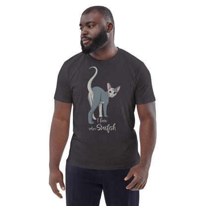 "I LOVE SPHYNX STARFISH" UNISEX ECO TEE