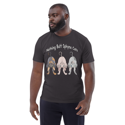 "NOTHING BUTT SPHYNX CATS" UNISEX ECO TEE