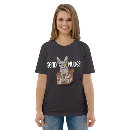 "SEND NUDES" UNISEX ECO TEE