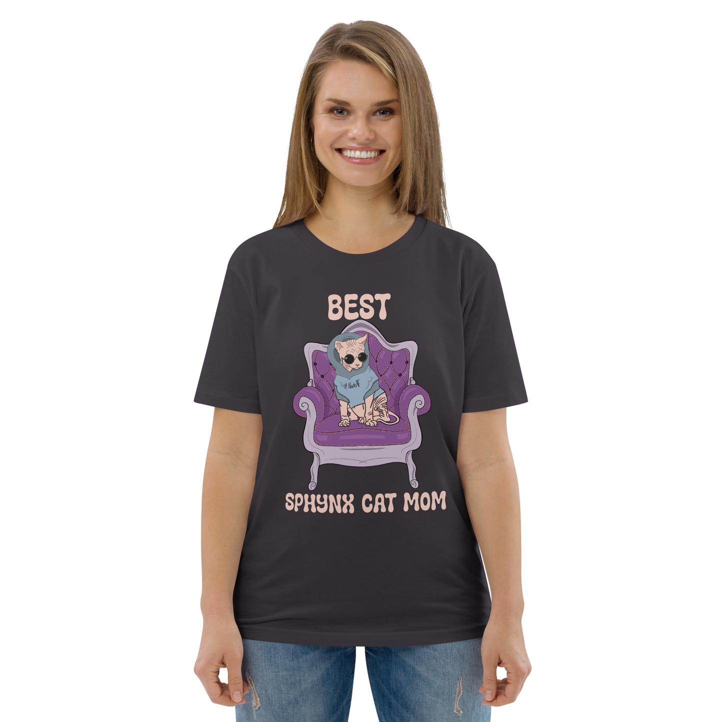 "BEST SPHYNX CAT MOM" ECO TEE