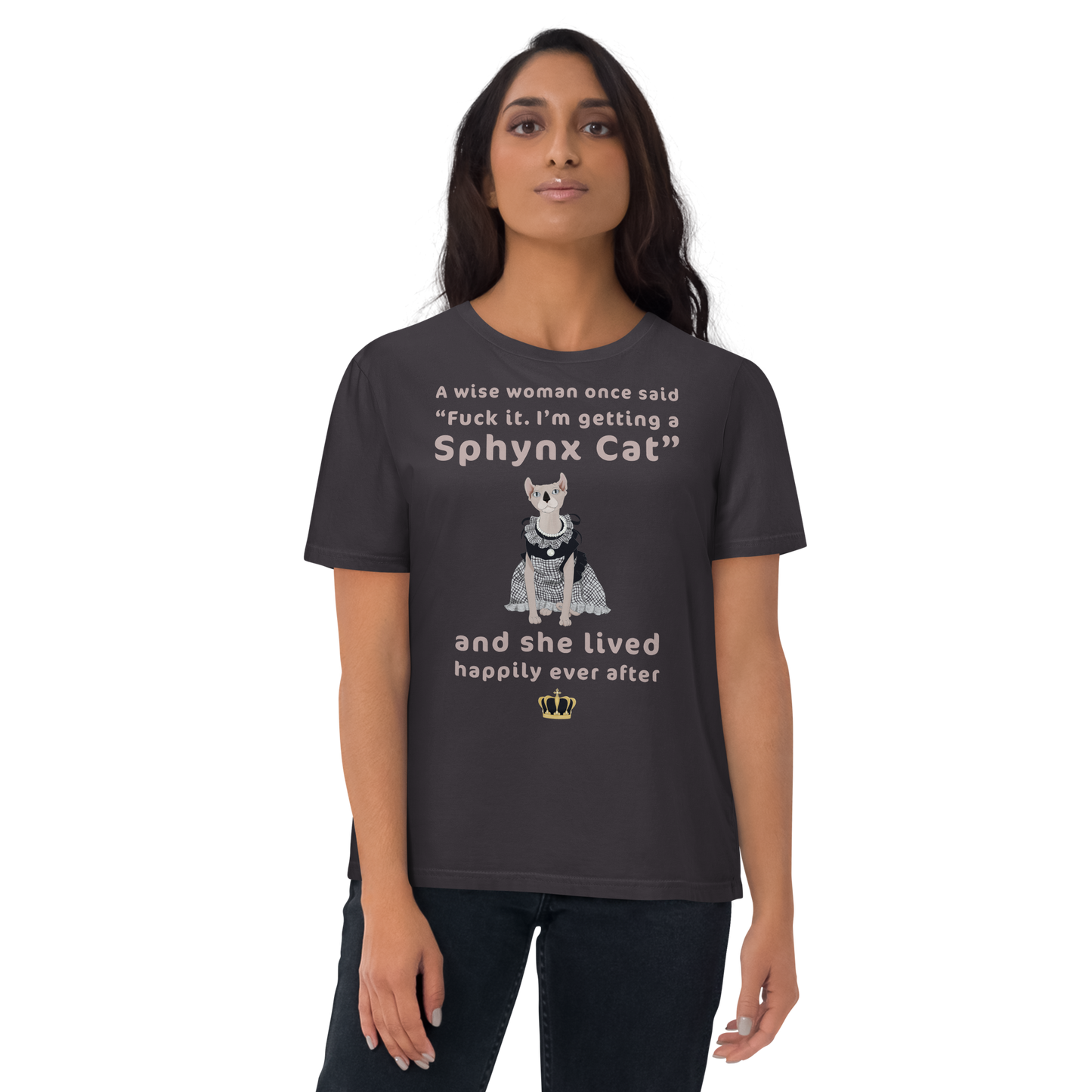 "FUCK IT - I'M GETTING A SPHYNX CAT" ECO TEE