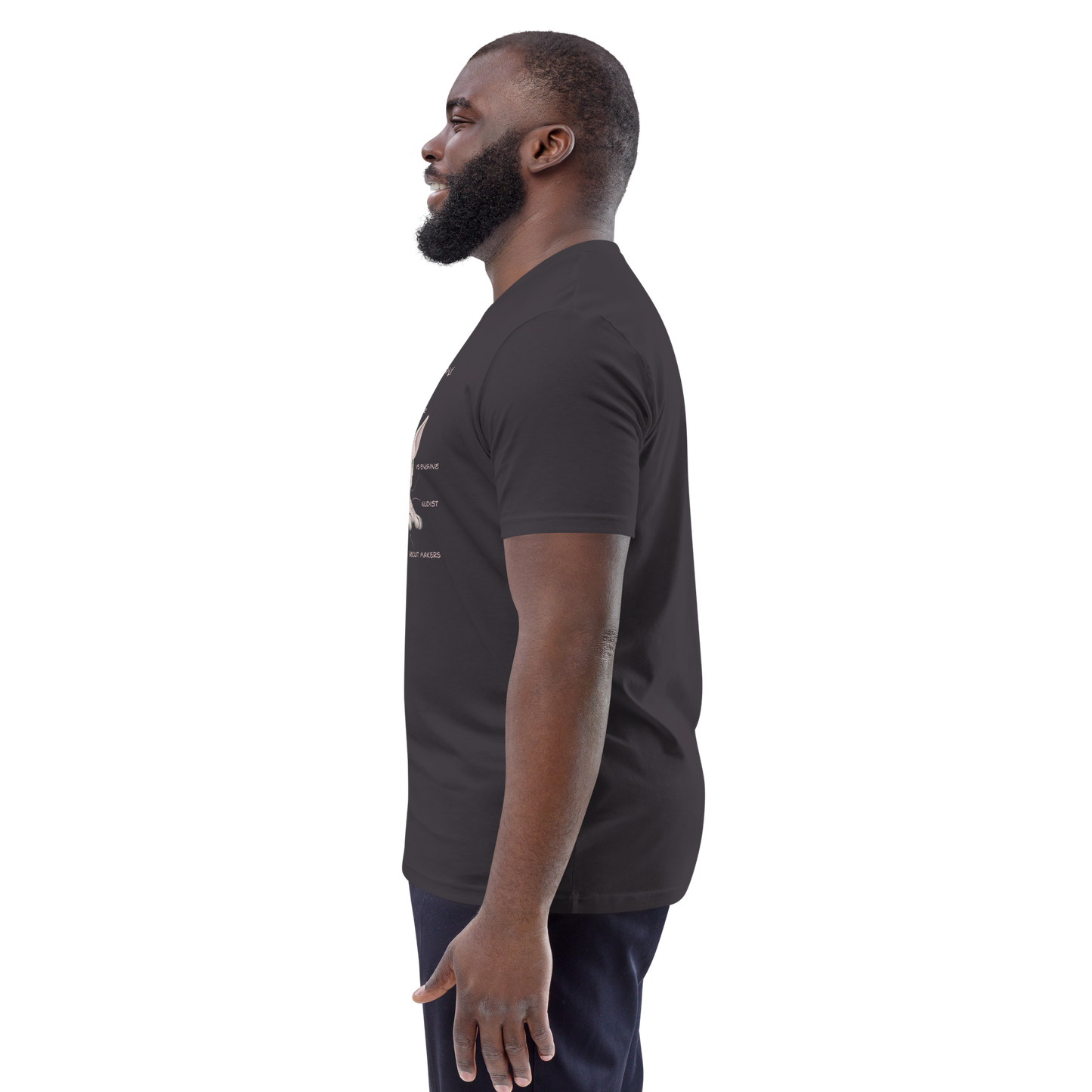 "ANATOMY OF A SPHYNX" UNISEX ORGANIC TEE