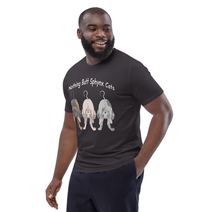 "NOTHING BUTT SPHYNX CATS" UNISEX ECO TEE