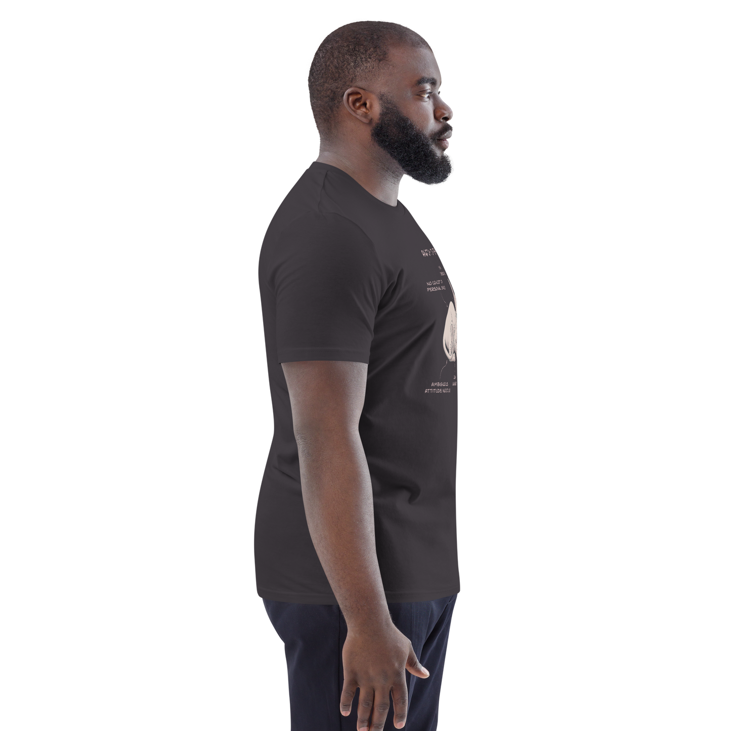 "ANATOMY OF A SPHYNX" UNISEX ORGANIC TEE