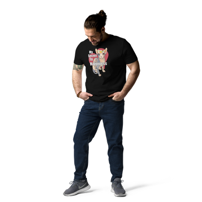 "MY SECRET TO HAPPINESS" UNISEX ECO TEE