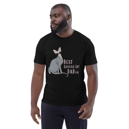 "BEST SPHYNX CAT DAD" UNISEX ECO TEE