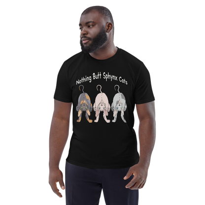 "NOTHING BUTT SPHYNX CATS" UNISEX ECO TEE