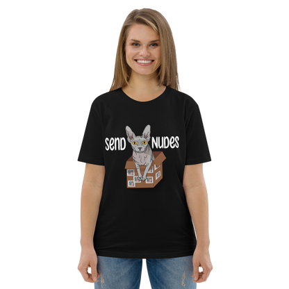 "SEND NUDES" UNISEX ECO TEE