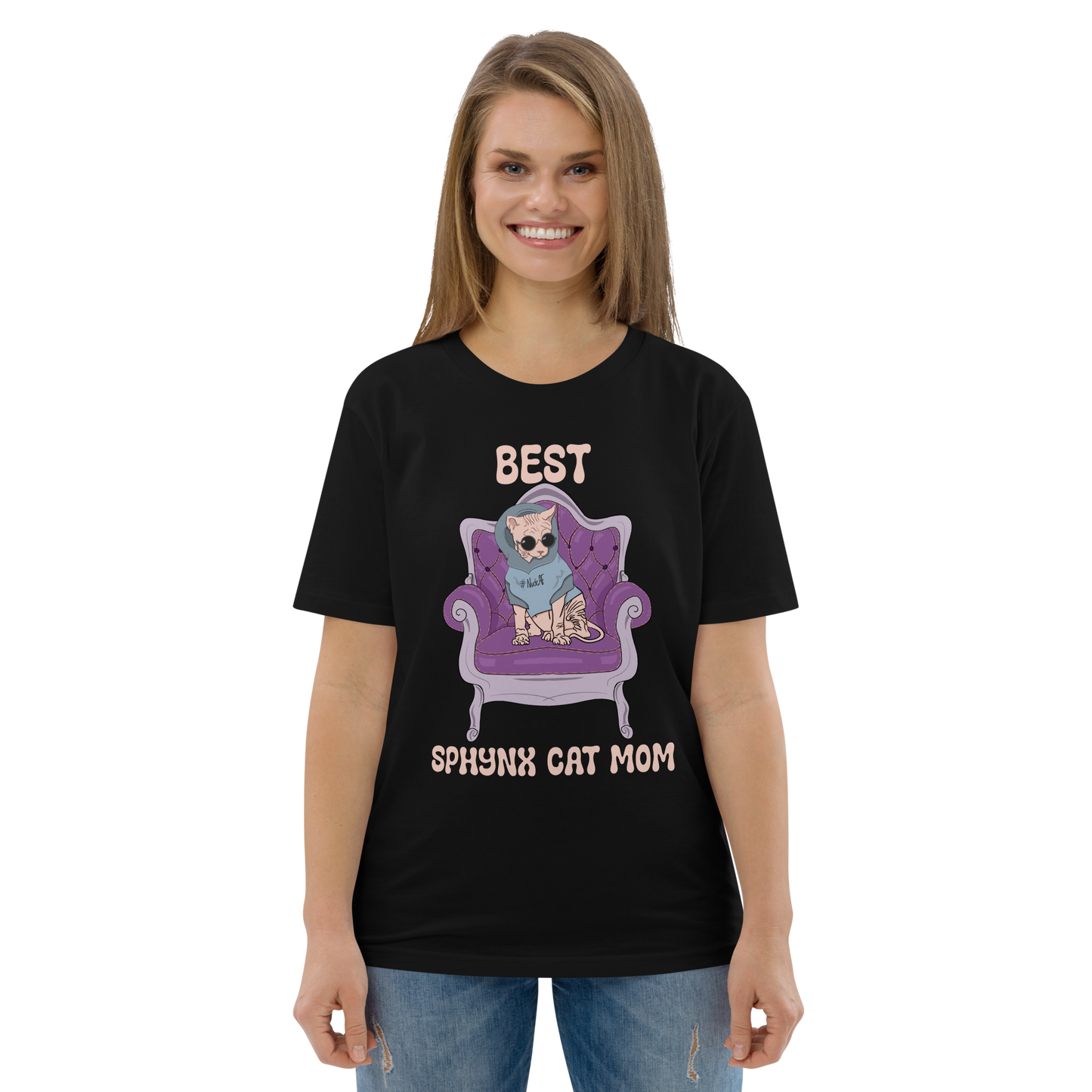 "BEST SPHYNX CAT MOM" ECO TEE