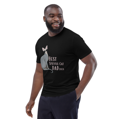 "BEST SPHYNX CAT DAD" UNISEX ECO TEE