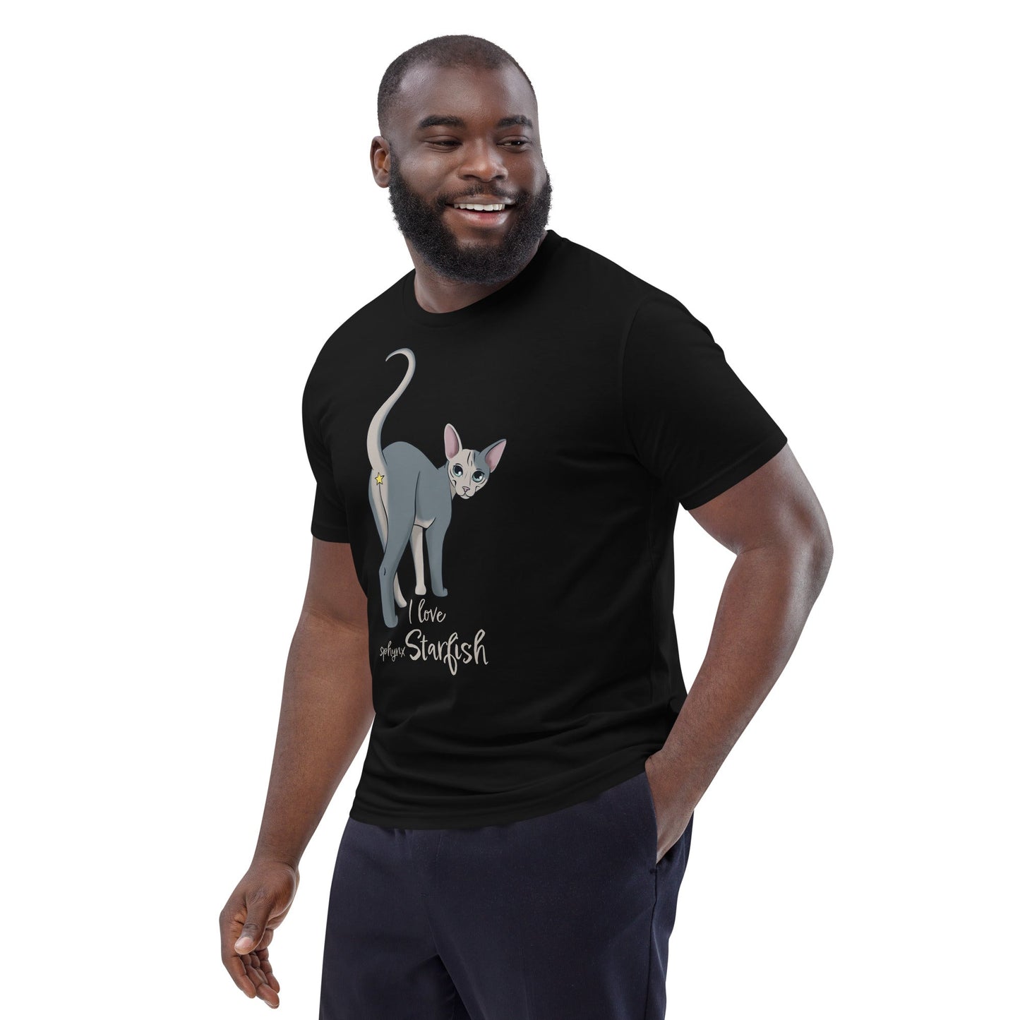 "I LOVE SPHYNX STARFISH" UNISEX ECO TEE