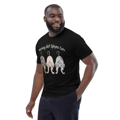 "NOTHING BUTT SPHYNX CATS" UNISEX ECO TEE
