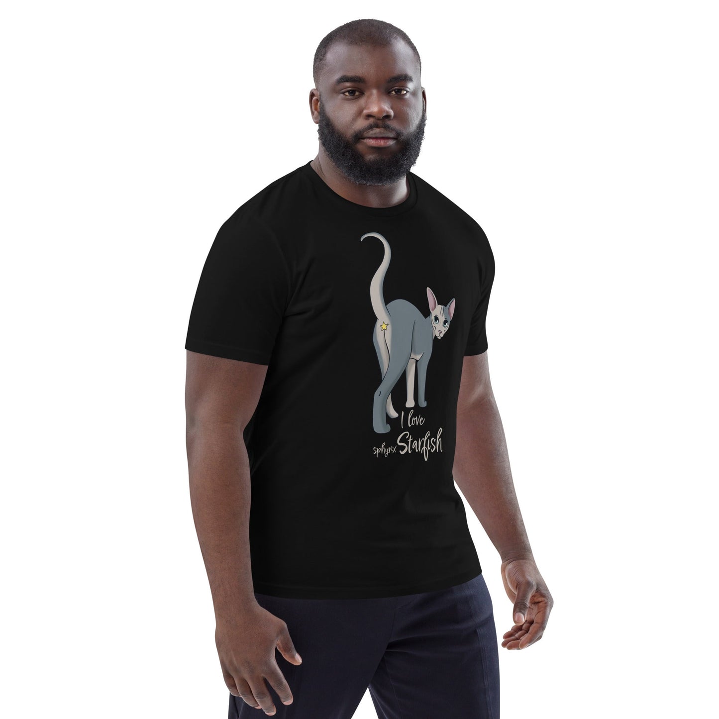"I LOVE SPHYNX STARFISH" UNISEX ECO TEE