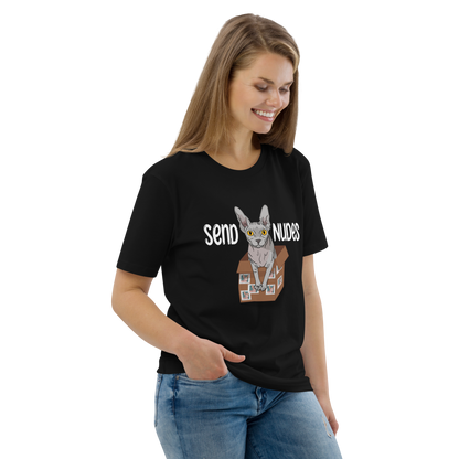 "SEND NUDES" UNISEX ECO TEE