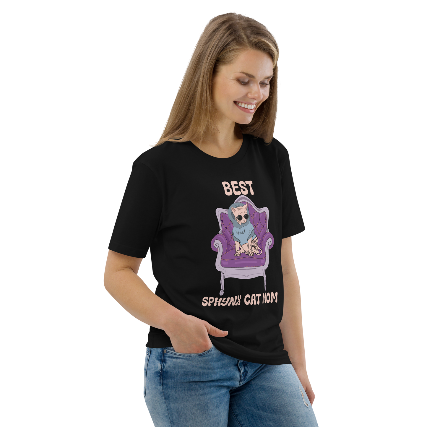 "BEST SPHYNX CAT MOM" ECO TEE