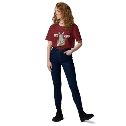 "SEND NUDES" UNISEX ECO TEE