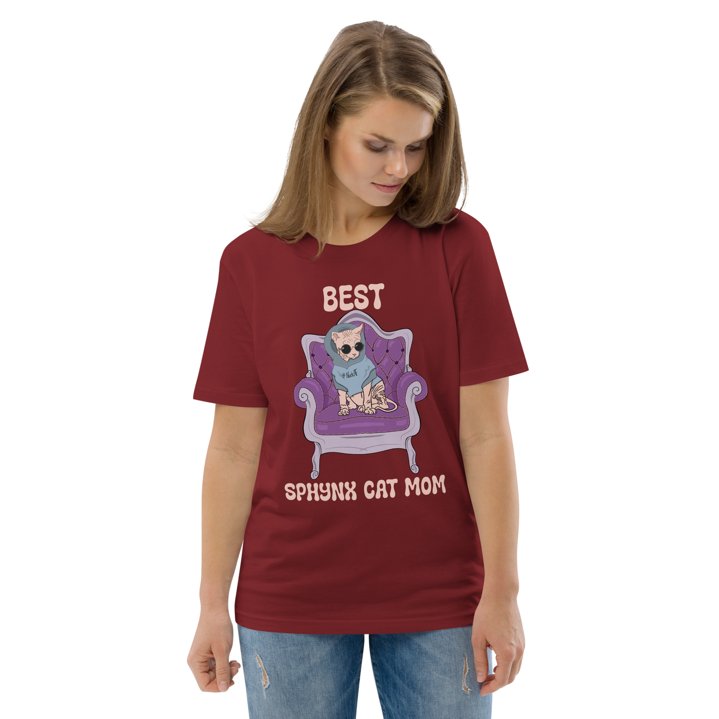"BEST SPHYNX CAT MOM" ECO TEE