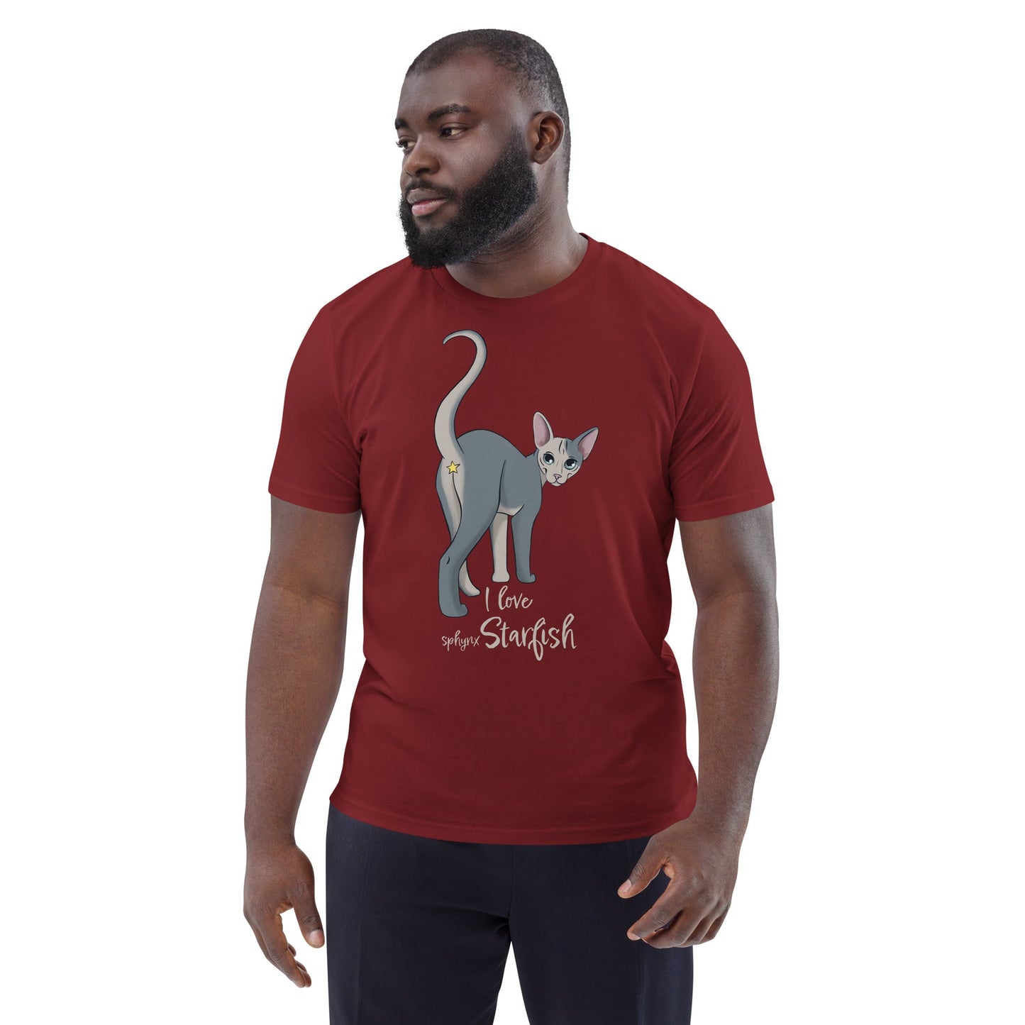 "I LOVE SPHYNX STARFISH" UNISEX ECO TEE