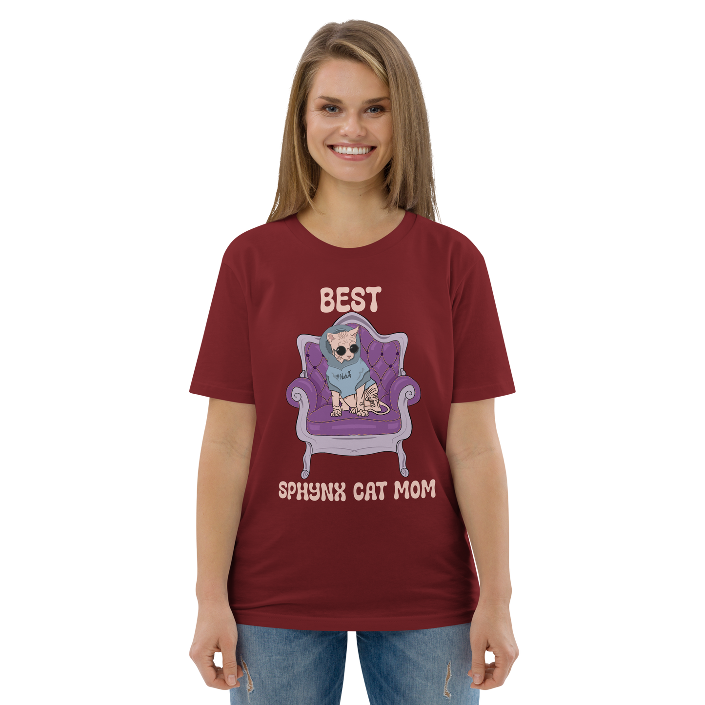 "BEST SPHYNX CAT MOM" ECO TEE
