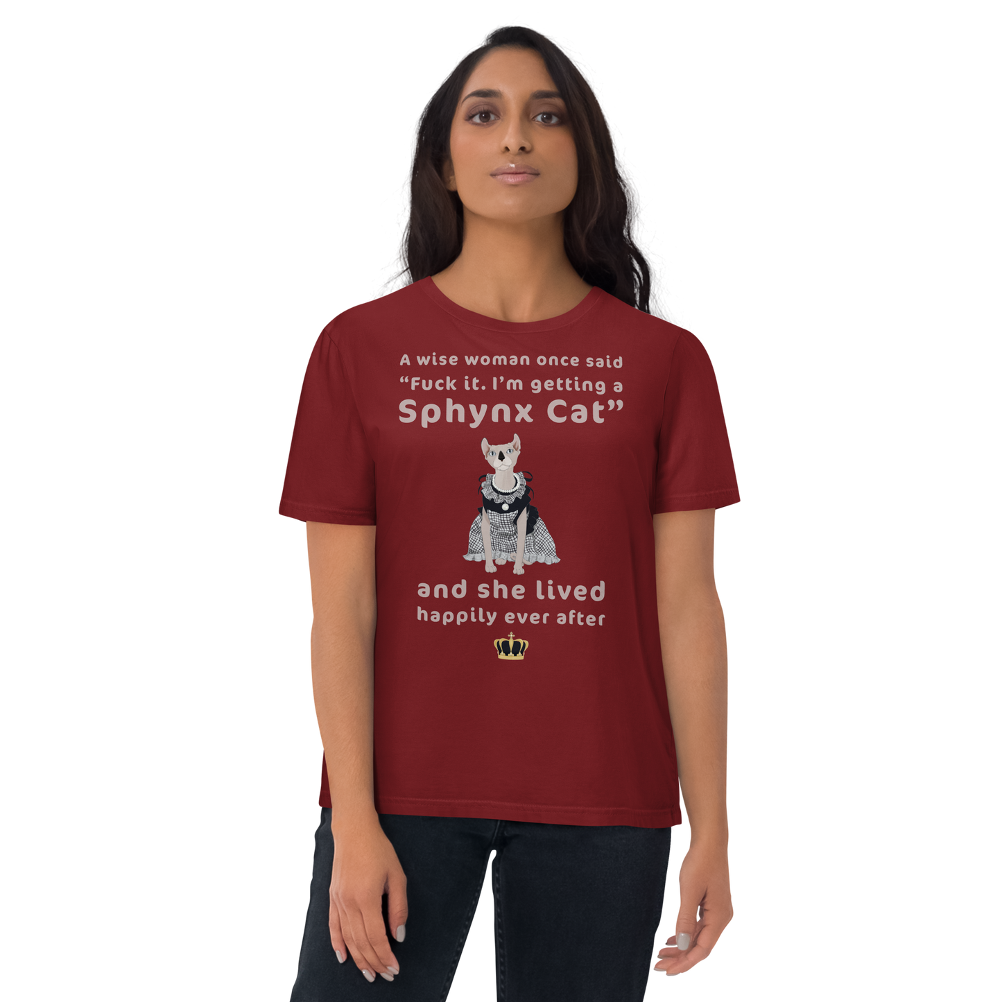 "FUCK IT - I'M GETTING A SPHYNX CAT" ECO TEE