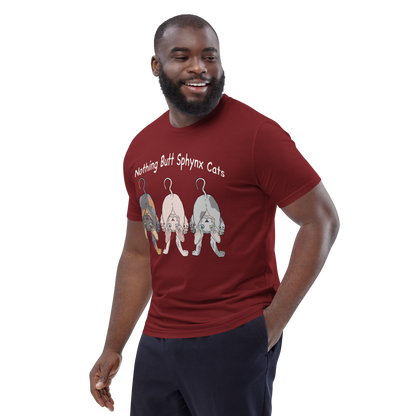 "NOTHING BUTT SPHYNX CATS" UNISEX ECO TEE