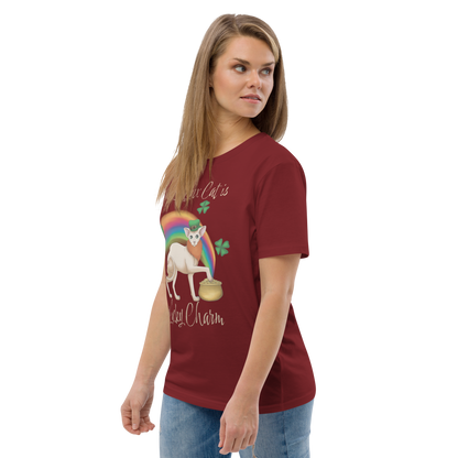 "MY SPHYNX CAT IS MY LUCKY CHARM" - UNISEX TEE