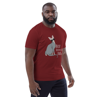 "BEST SPHYNX CAT DAD" UNISEX ECO TEE