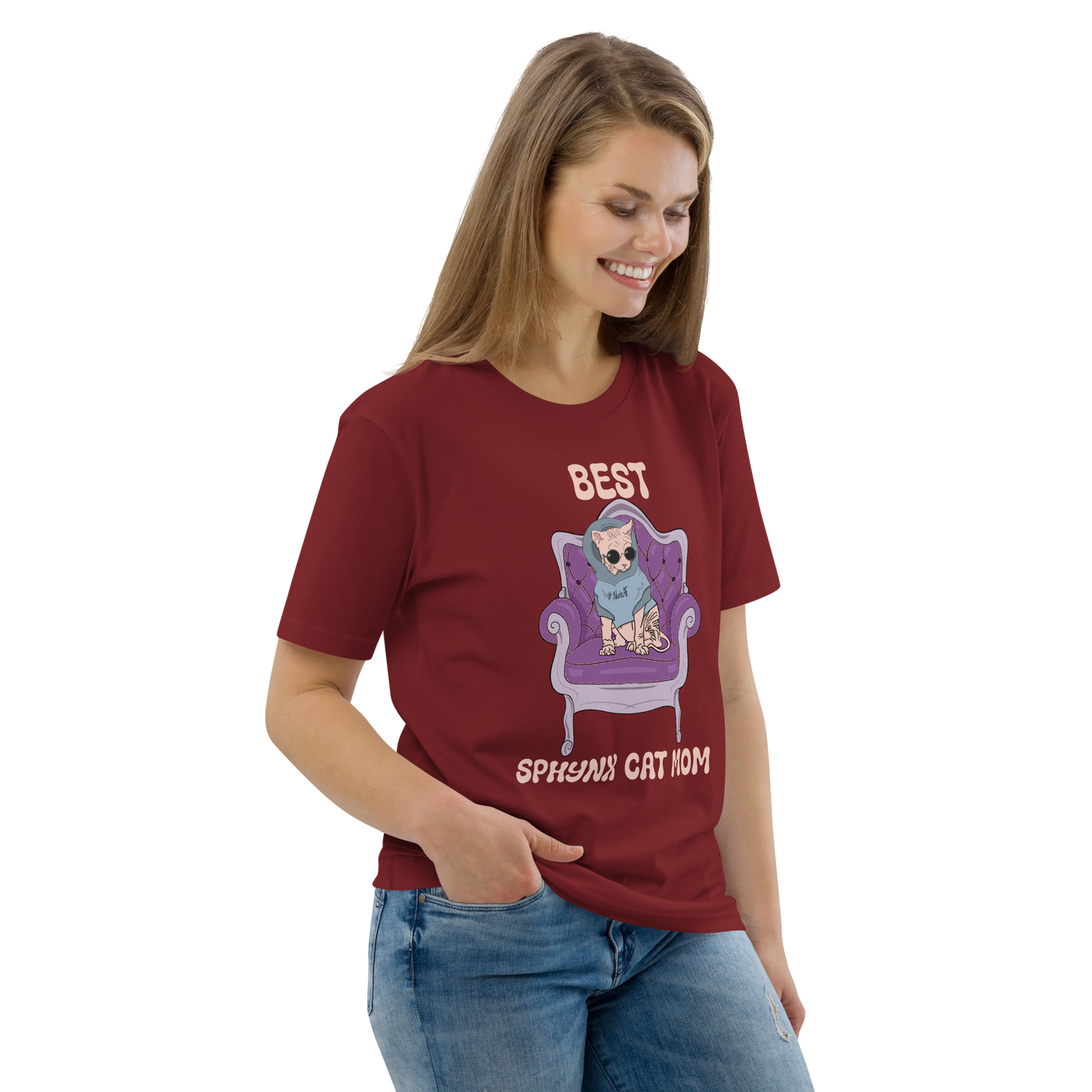 "BEST SPHYNX CAT MOM" ECO TEE