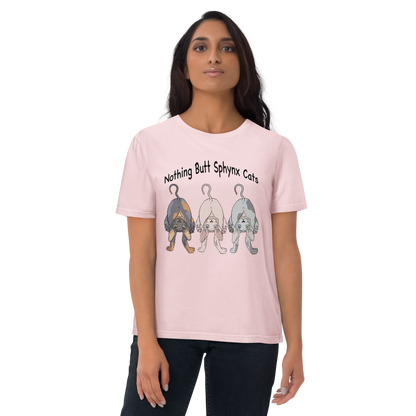 "NOTHING BUTT SPHYNX" UNISEX ECO TEE