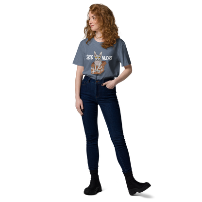 "SEND NUDES" UNISEX ECO TEE