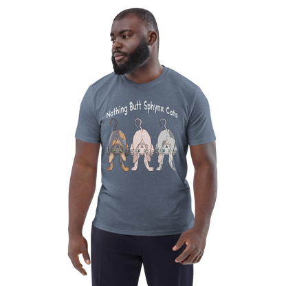"NOTHING BUTT SPHYNX CATS" UNISEX ECO TEE