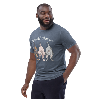 "NOTHING BUTT SPHYNX CATS" UNISEX ECO TEE