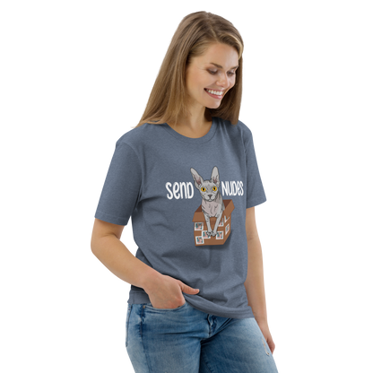 "SEND NUDES" UNISEX ECO TEE