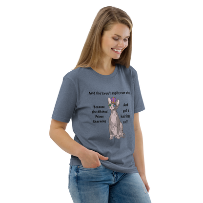 "DITCHED PRINCE CHARMING & GOT A SPHYNX CAT" ECO TEE