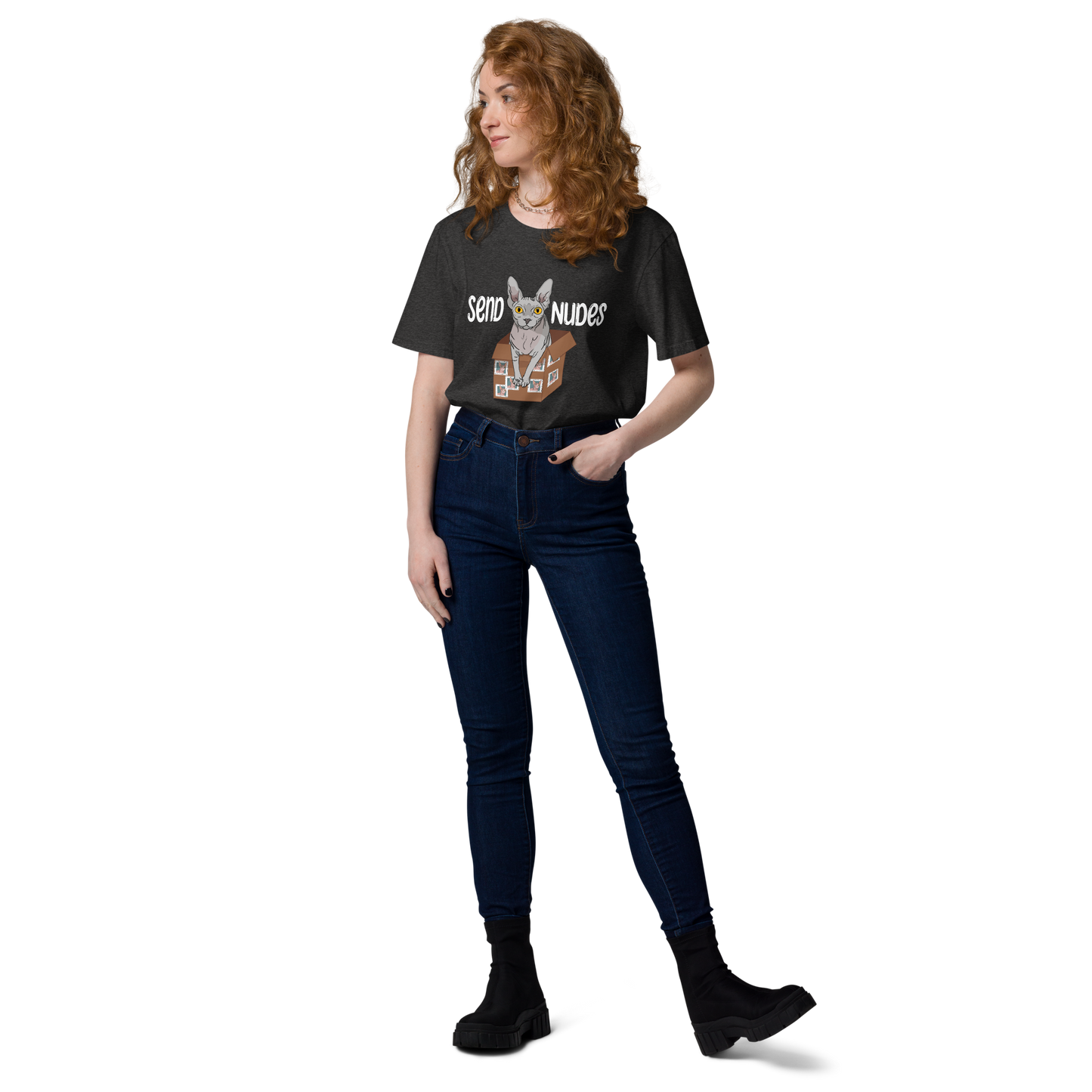 "SEND NUDES" UNISEX ECO TEE