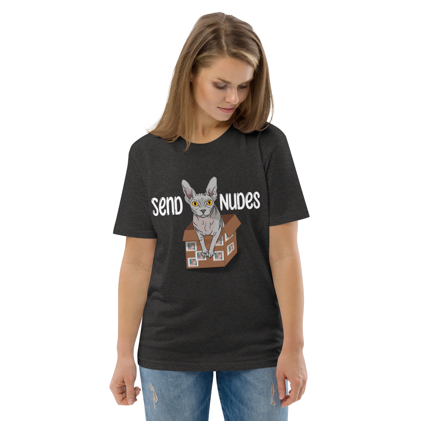 "SEND NUDES" UNISEX ECO TEE