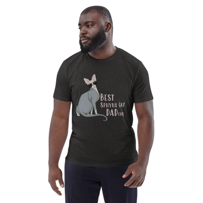 "BEST SPHYNX CAT DAD" UNISEX ECO TEE