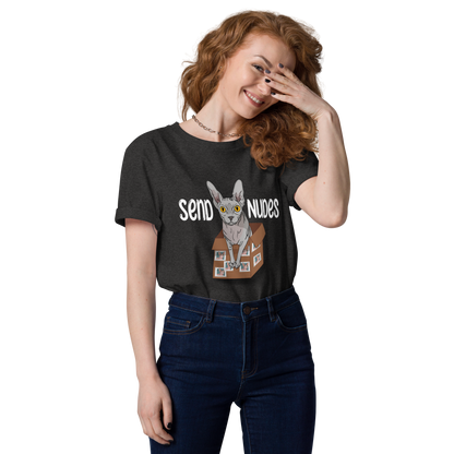 "SEND NUDES" UNISEX ECO TEE