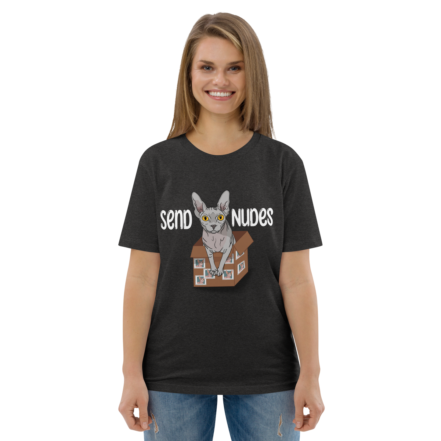 "SEND NUDES" UNISEX ECO TEE