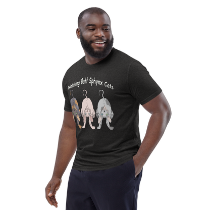 "NOTHING BUTT SPHYNX CATS" UNISEX ECO TEE