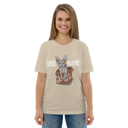"SEND NUDES" UNISEX ECO TEE