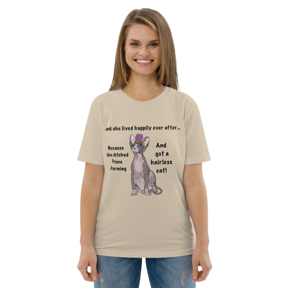 "DITCHED PRINCE CHARMING & GOT A SPHYNX CAT" ECO TEE