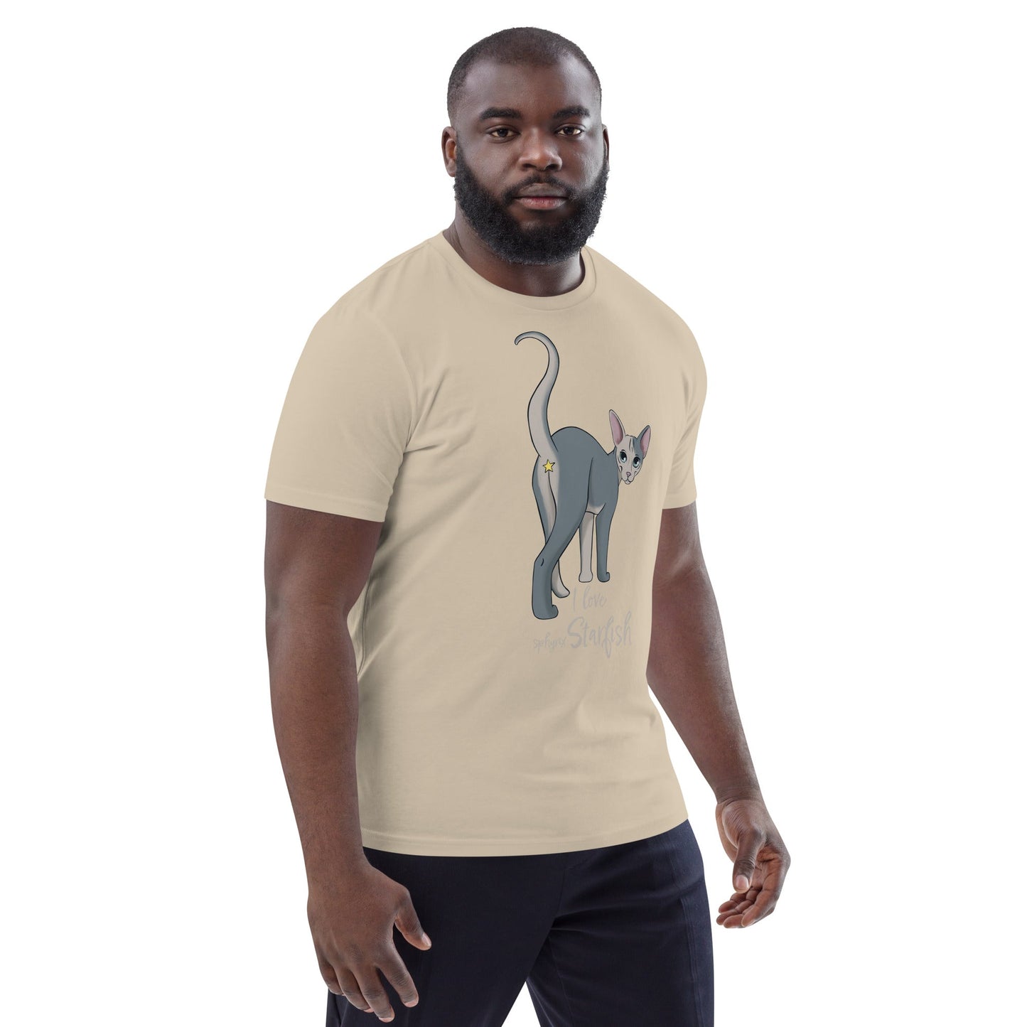 "I LOVE SPHYNX STARFISH" UNISEX ECO TEE