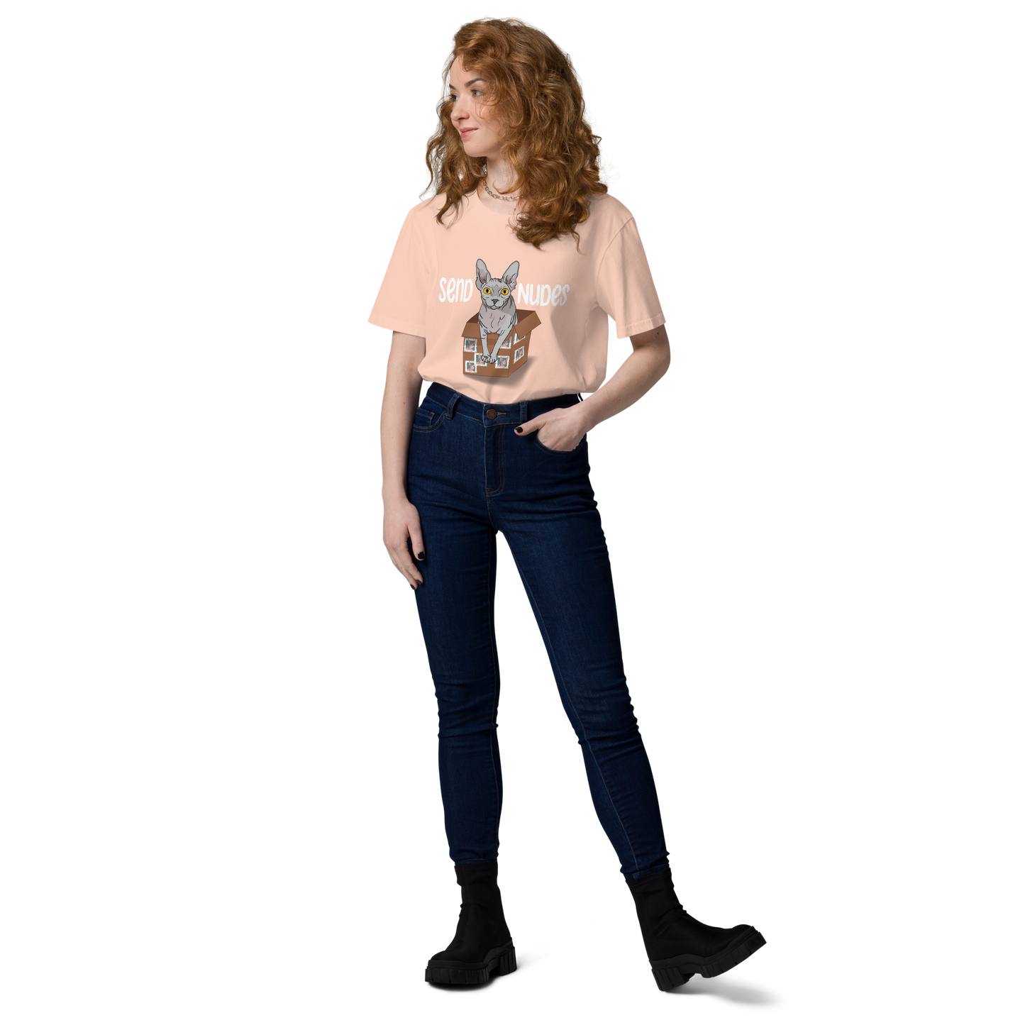 "SEND NUDES" UNISEX ECO TEE