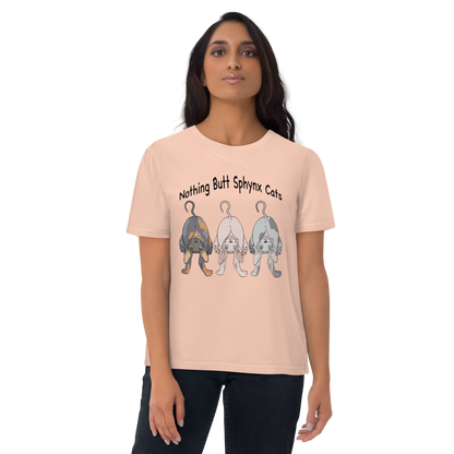 "NOTHING BUTT SPHYNX" UNISEX ECO TEE