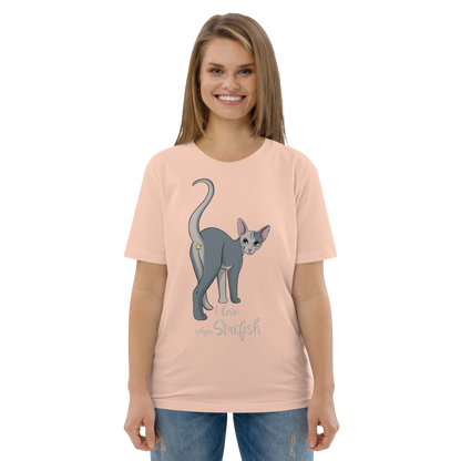 "I LOVE SPHYNX STARFISH" UNISEX ECO TEE